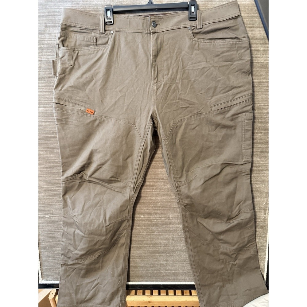 BRUNT Workwear Men's Olive Khaki Pants 44 x 30 Durable Utility
